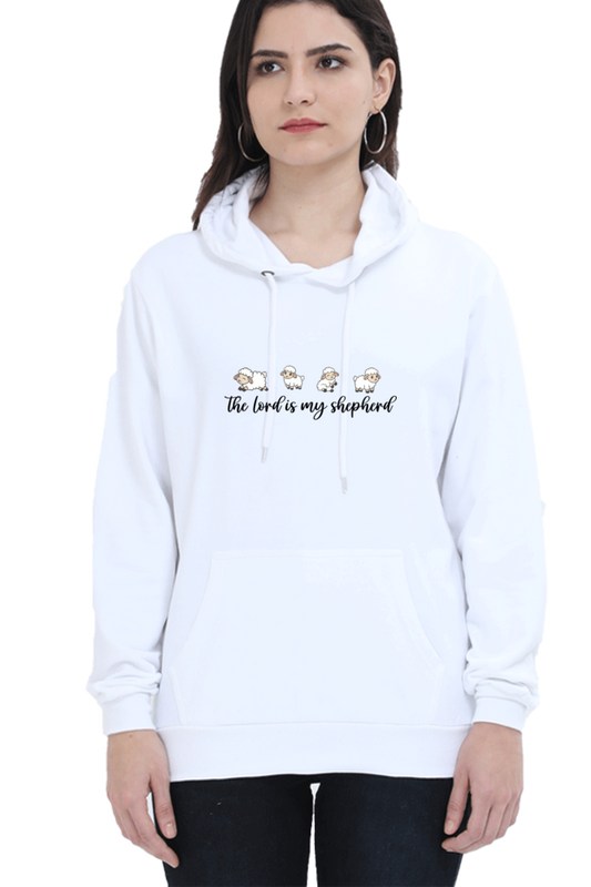 The Lord Is My Shepherd - Unisex Christian Faith Women Hoodie