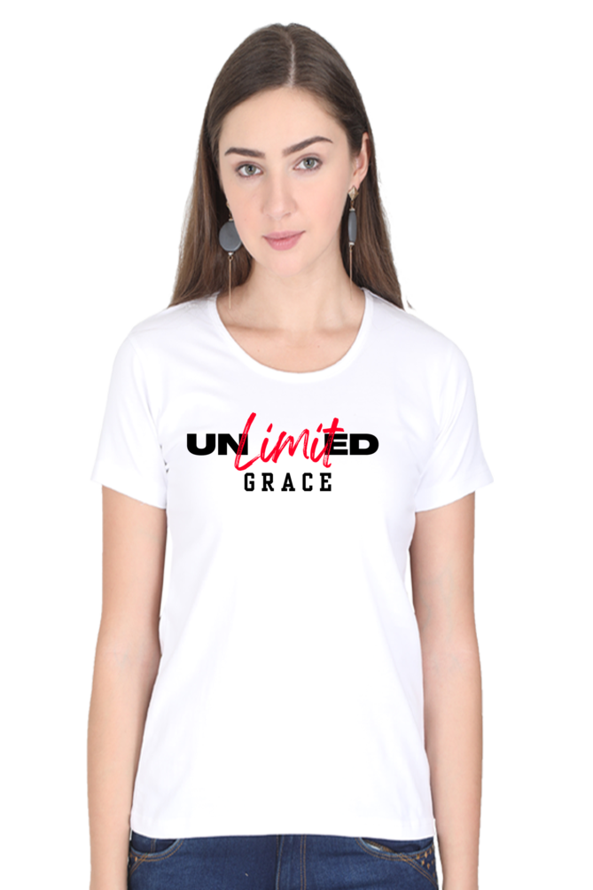 Unlimited Grace - Round neck, short-sleeve Tee