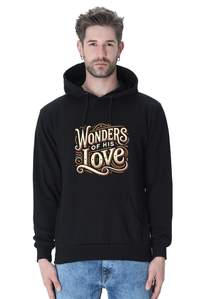 Wonders Of His Love - Christmas Themed Unisex Hoodie