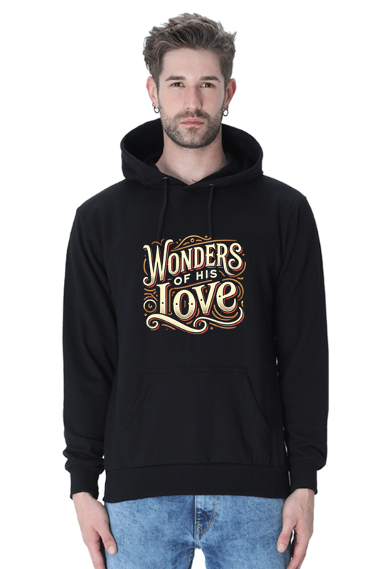 Wonders Of His Love - Christmas Themed Unisex Hoodie