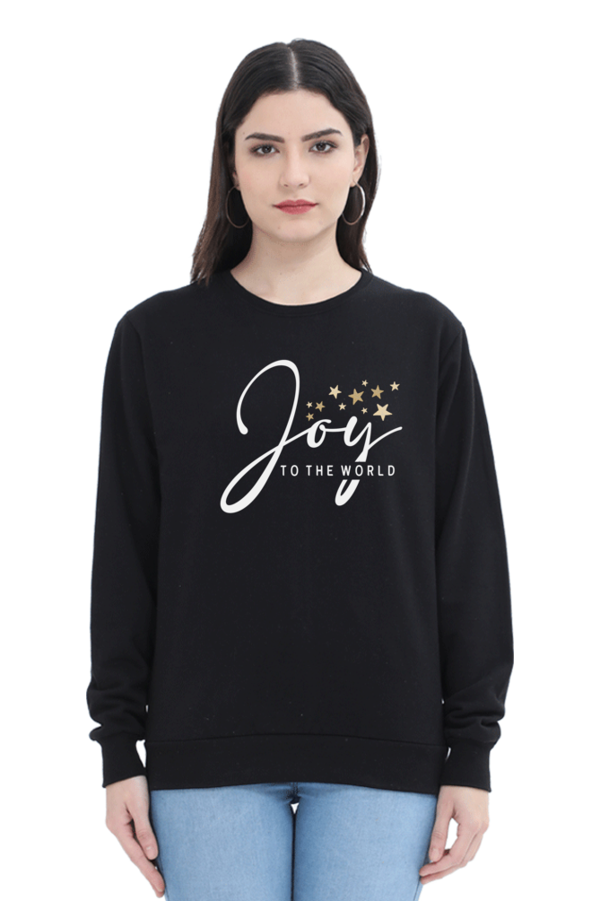 Joy To The World - Christmas Themed Unisex Sweatshirt