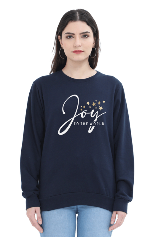 Joy To The World - Christmas Themed Unisex Sweatshirt