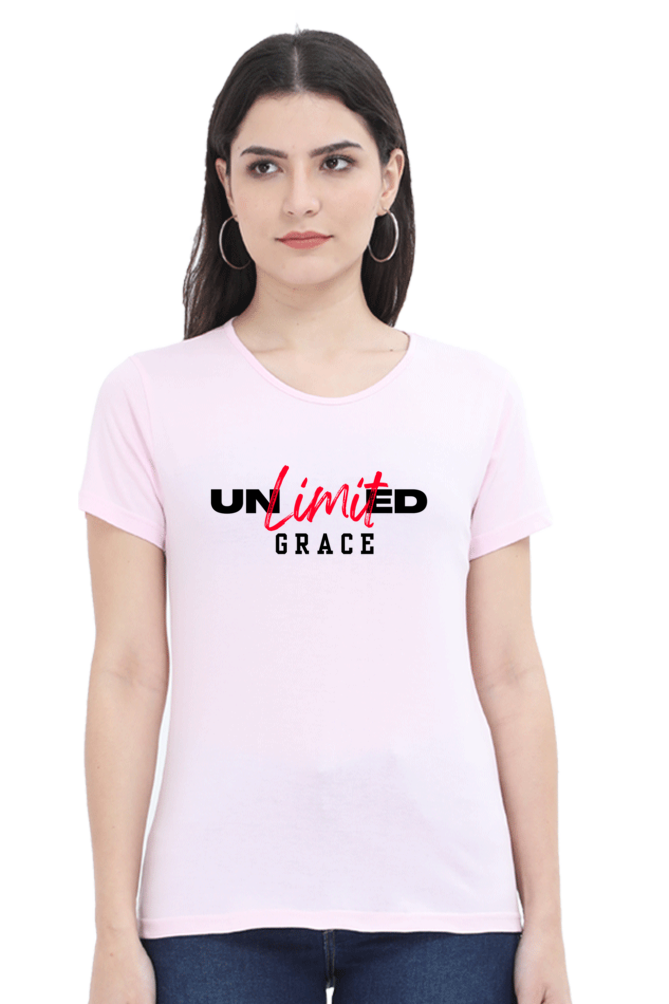 Unlimited Grace - Round neck, short-sleeve Tee