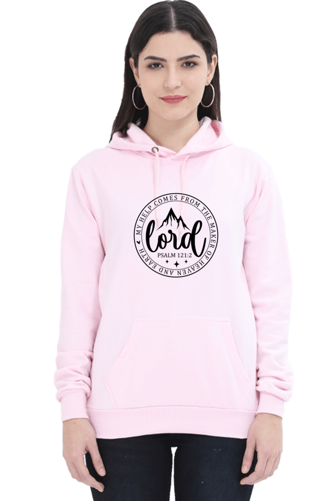 My Help Comes From The Lord - Unisex Christian Faith Women Hoodie