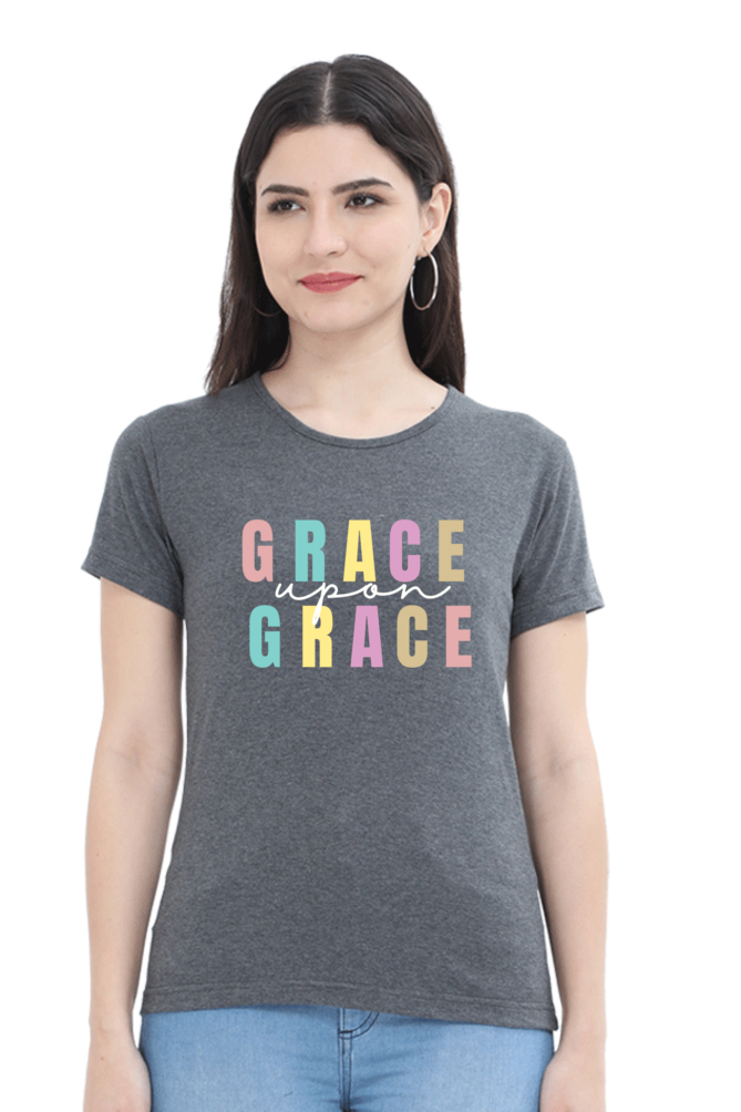 Grace Upon Grace - Round neck, short-sleeve tee